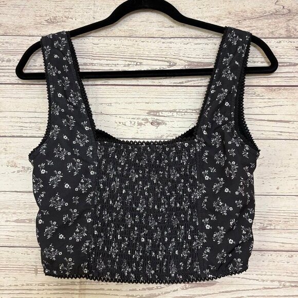 Forever 21 Front Closure Corset Floral Print Medium - Picture 5 of 6